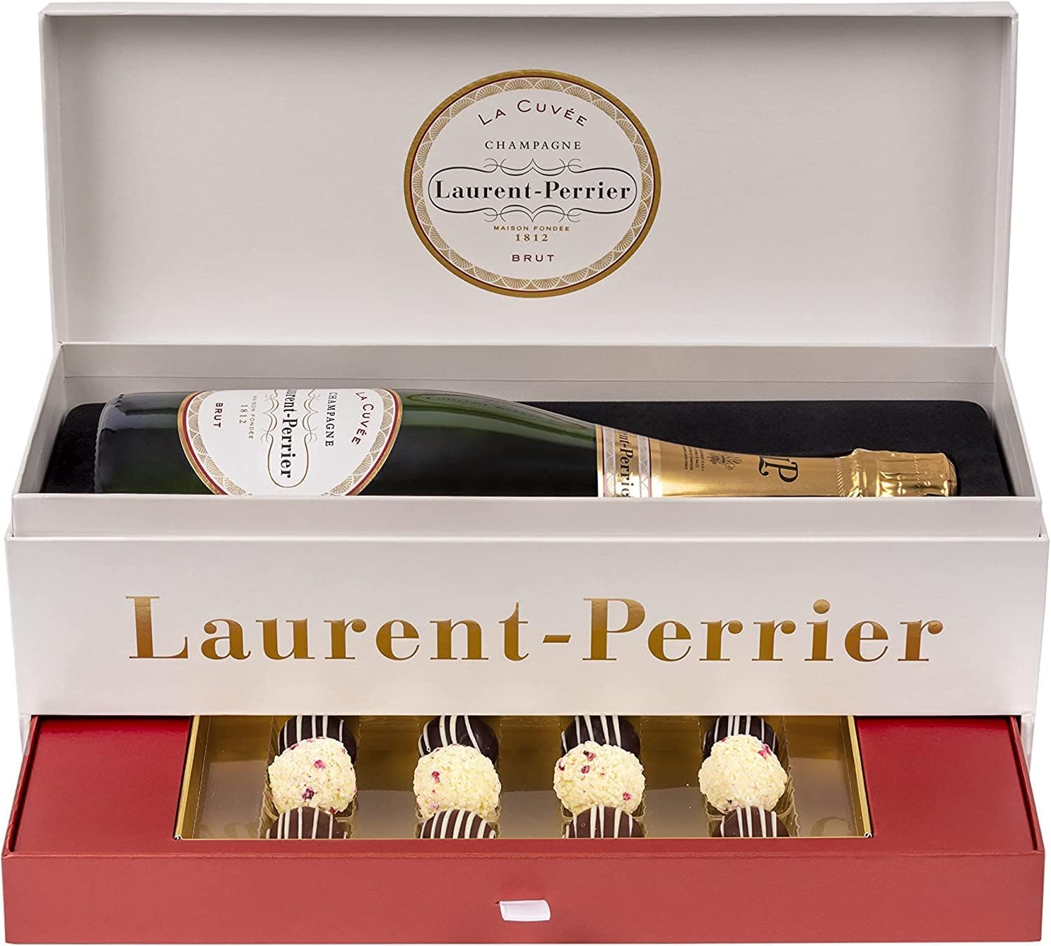 Champagne & Truffles Gift Set: Laurent Perrier La Cuvée Brut (75cl